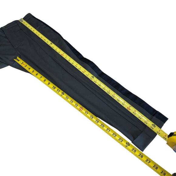 Todd Snyder Dress Pants Men's Virgin Wool Side Stripe 28X26 Italian Fabric Gray - Picture 9 of 10